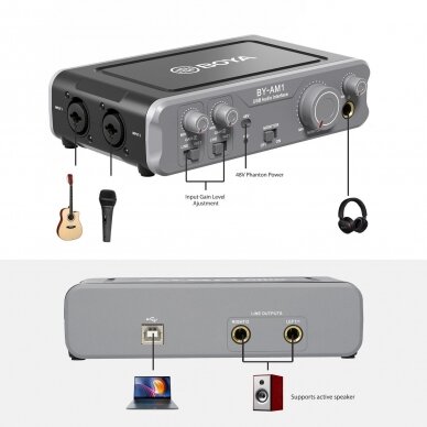 Boya BY-AM1 Audio Mixer 2