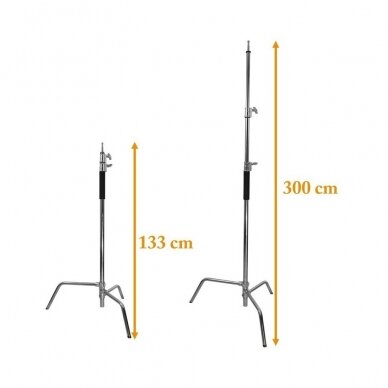 Stovas 810 C Stand with Grip 133-300 cm 2