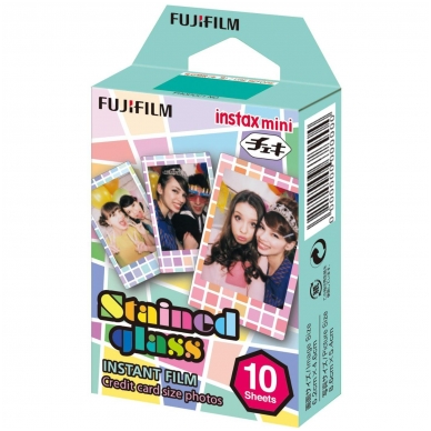 FujiFilm Instax mini Stained Glass 10 lapelių