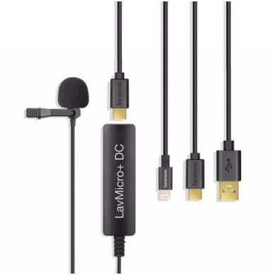 Saramonic LavMicro+DC Lavalier mic with USB-C