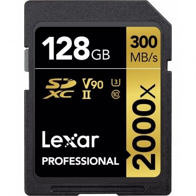 Lexar Pro 2000X SDHC/SDXC UHS-II U3 3