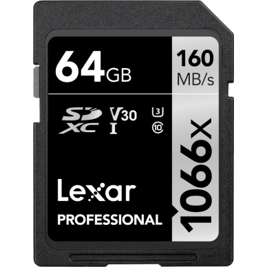 Lexar Pro 1066X SDXC UHS-I 1