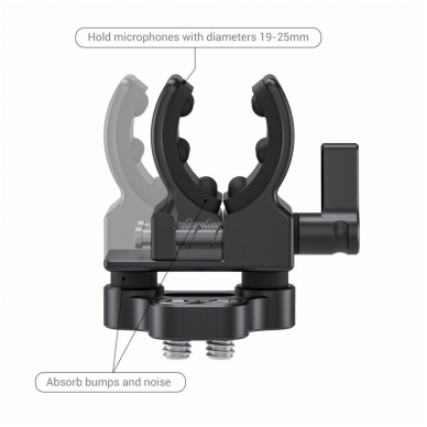 SmallRig 2489 Shotgun Microphone Holder 2