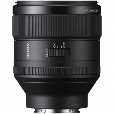 Sony FE 85mm f1.4 G-Master 2